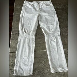Just Black denim in white size 27 cropped